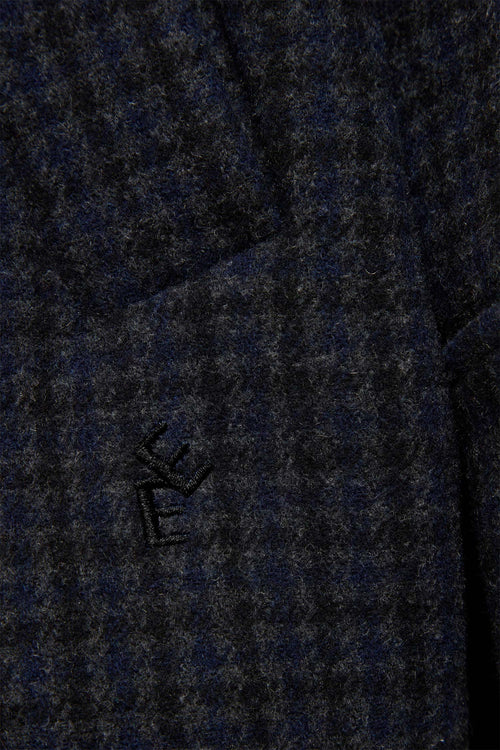 Alendra grey check