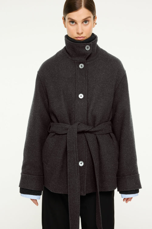 Alendra dark grey melange