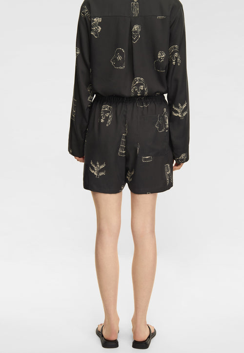 Alira AOP night grey