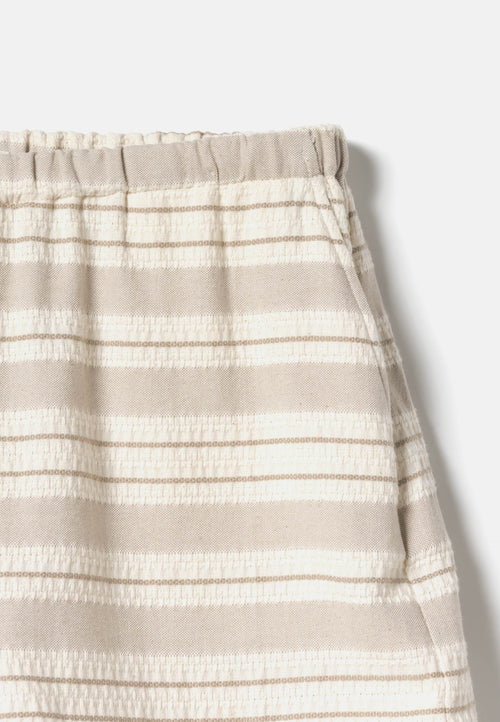 Alira beige stripe