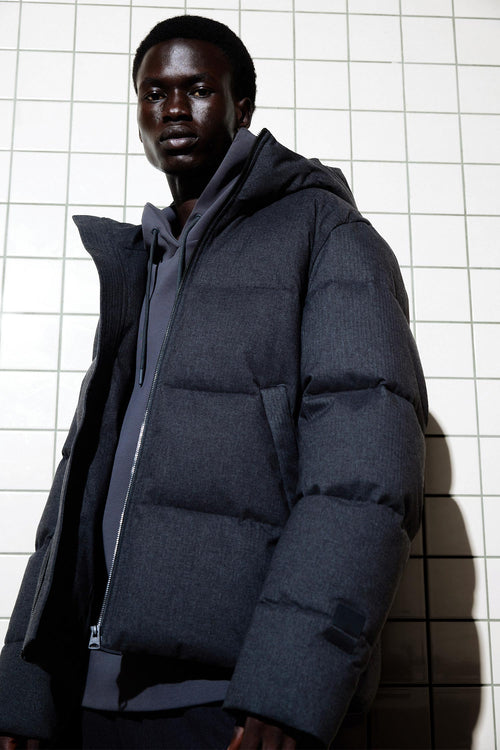 Bjarne dark grey melange