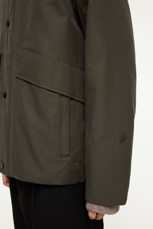 Caius deep olive