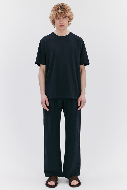Hadar Linen Mix dark navy