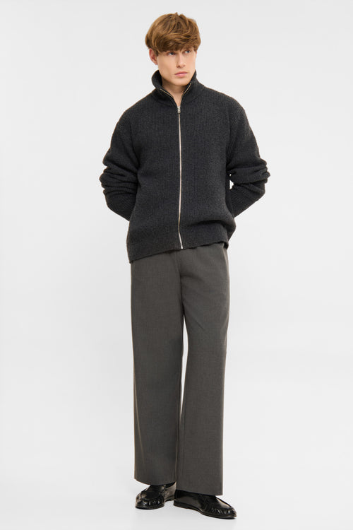 Joakim dark grey melange