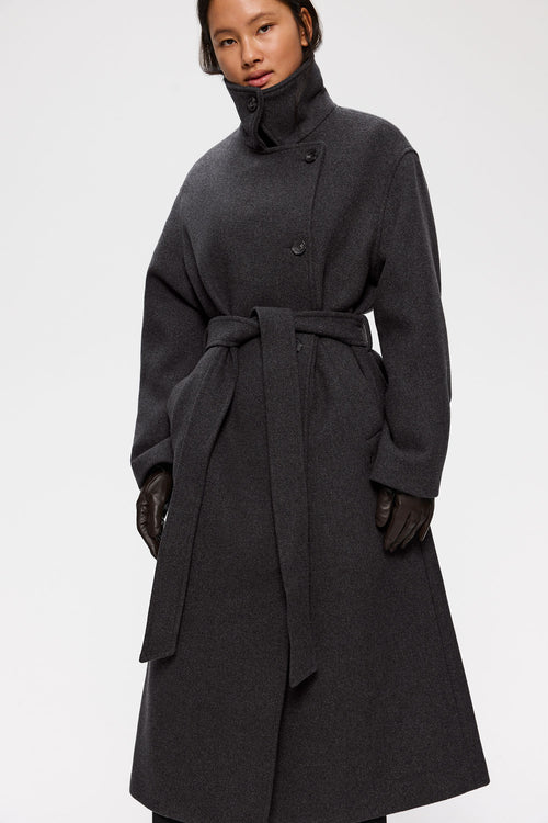 Milleah dark grey melange