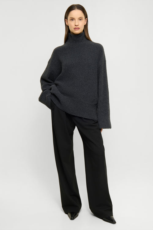 Neija dark grey melange
