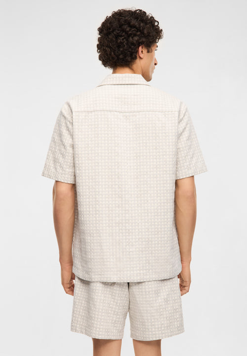 Nilio light grey check
