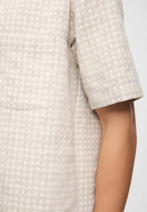 Nilio light grey check