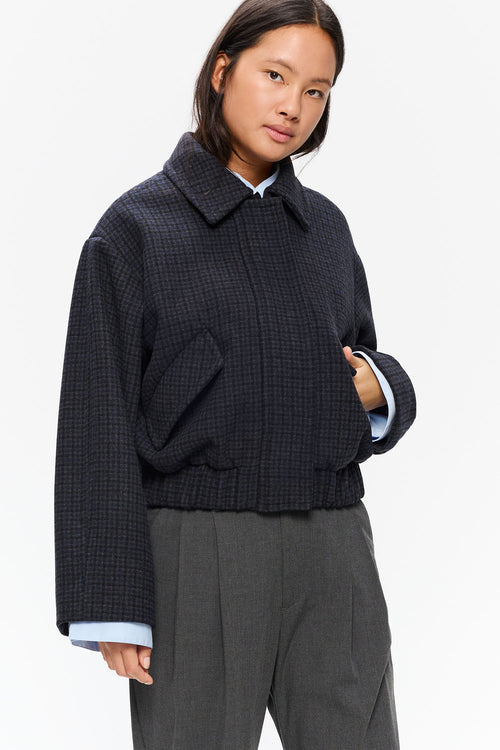 Nova grey check