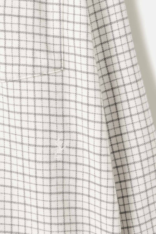 Rodrik white check