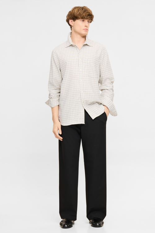 Rodrik white check
