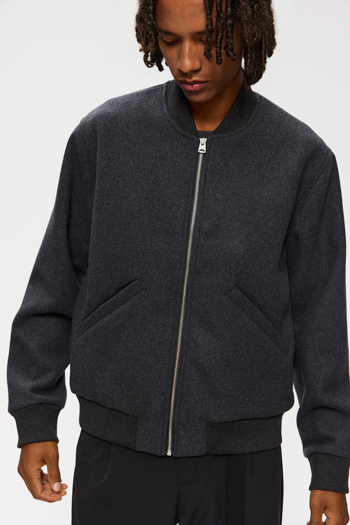 Ylve dark grey melange