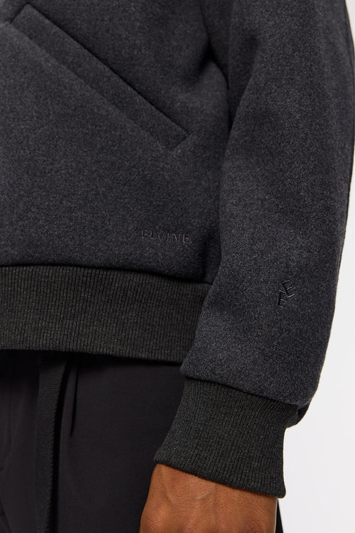 Ylve dark grey melange