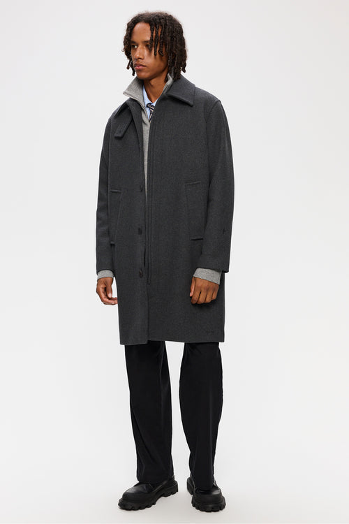 Yonatan dark grey melange