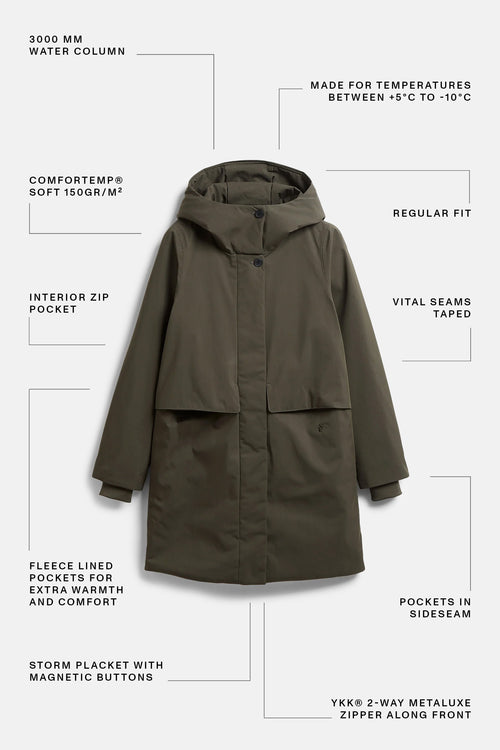 Avelyne deep olive
