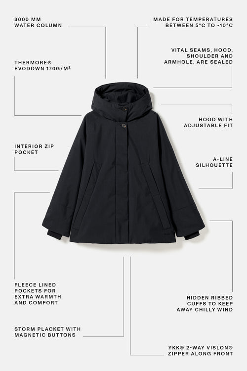 Celina dark navy