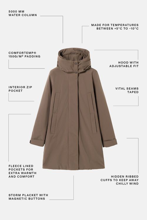 Eline dusk olive
