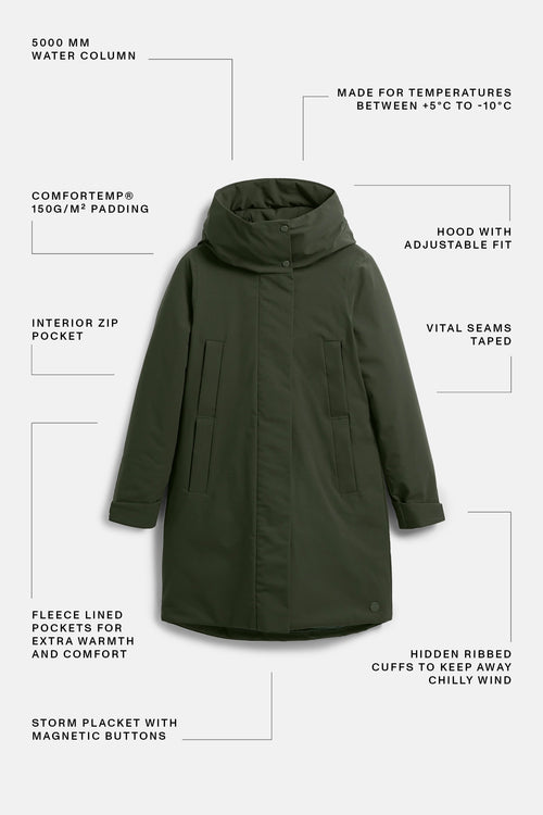 Eline shelter green