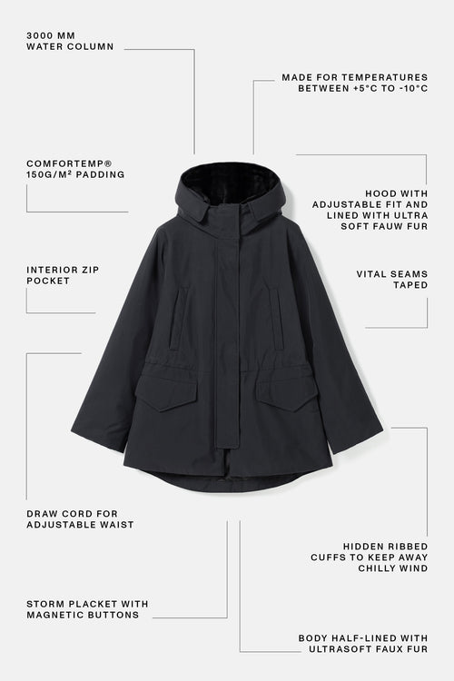 Evony dark navy