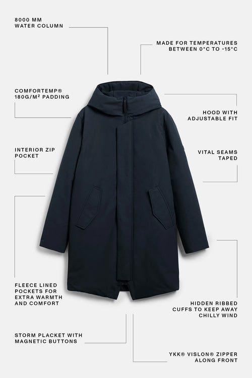 Gunter dark navy