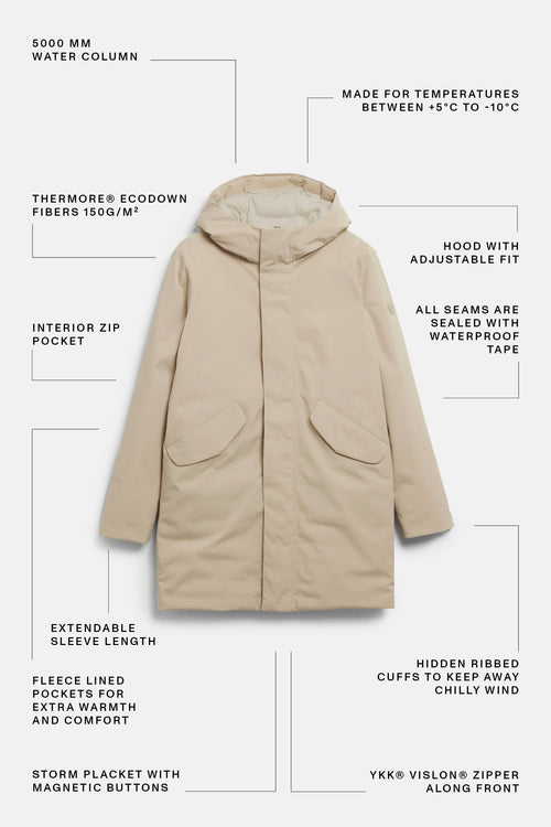 Hjalmar dust khaki