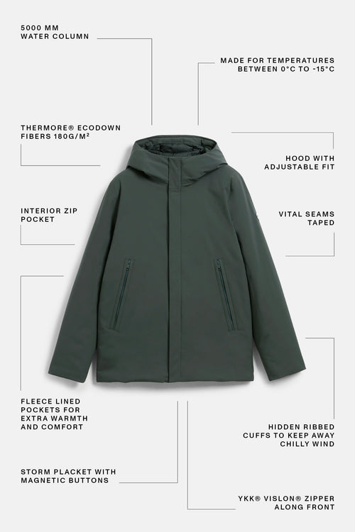 Vhinner slate green