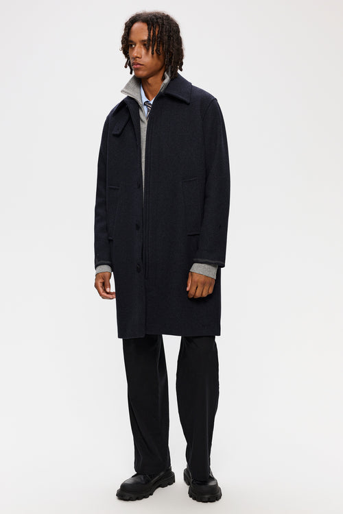 Yonatan navy melange